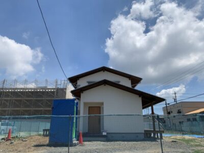 ウッドデッキでのんびり緑を愉しむ住まい　栄町T様邸　社内検査☆
