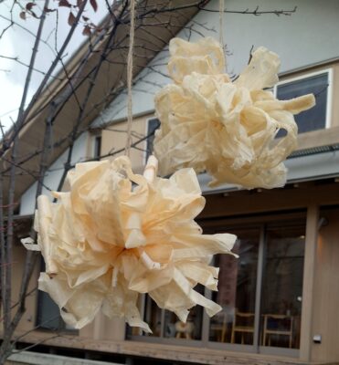 ポンポン作り　春日井の家