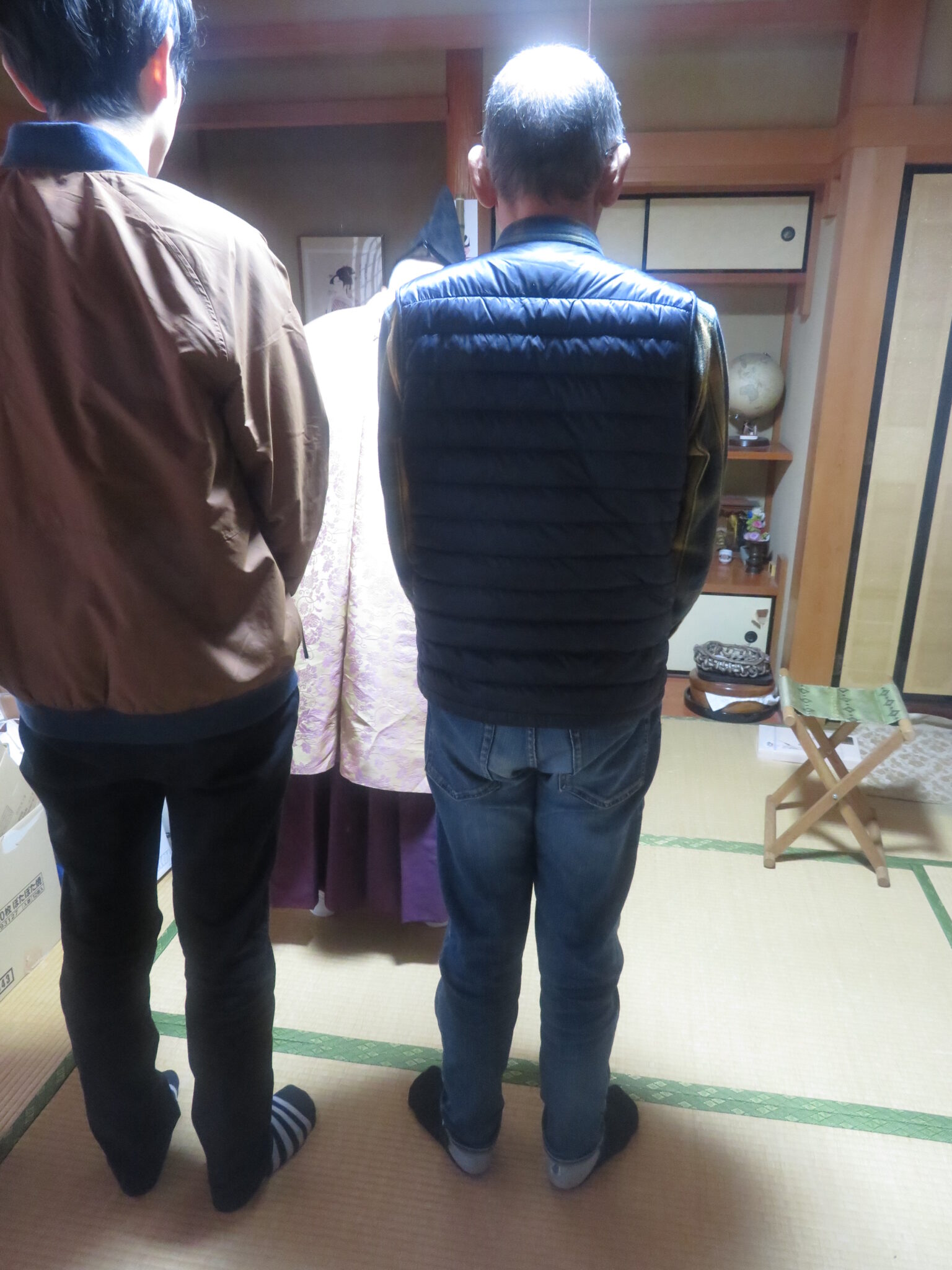 春日井市で改装前にお祓いしてきました