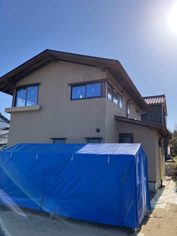 知多市A様邸足場解体⭐︎