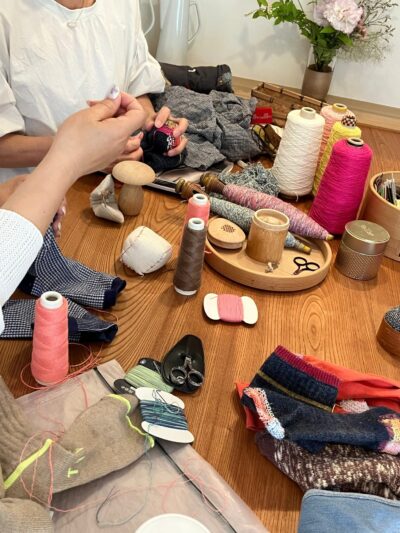 ダーニング教室開催しました🧵