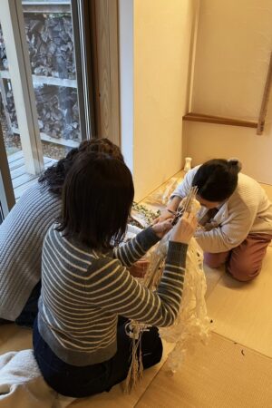 しめ飾り作りにご参加ありがとうございました!