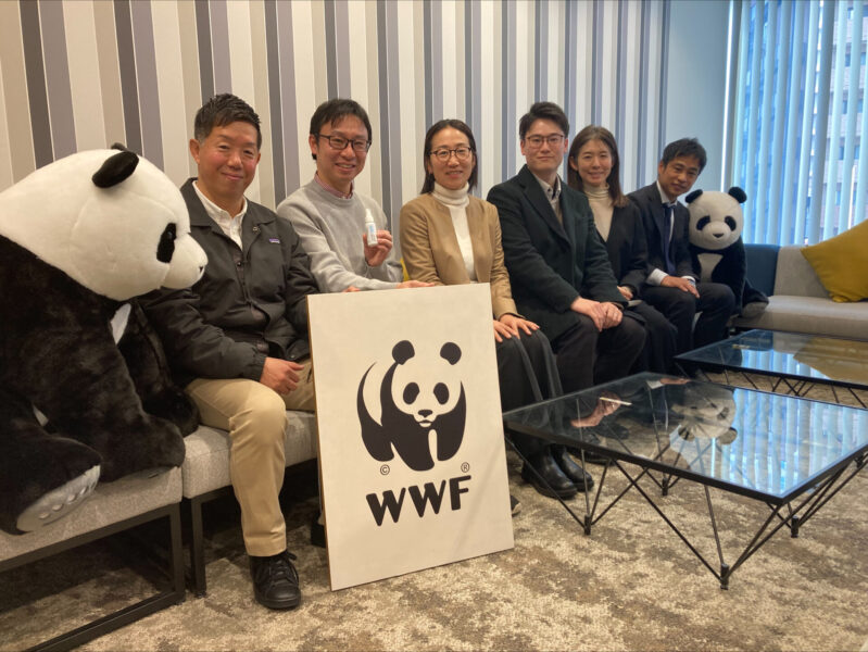 WWFジャパンさん表敬訪問
