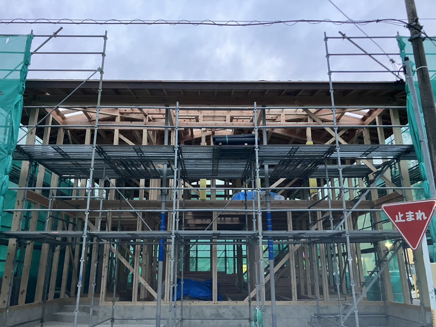 事務所併用住宅千種区K様邸上棟⭐︎