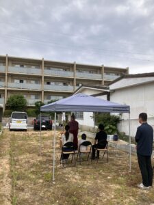 高台に建つ名東区K様邸地鎮祭⭐︎