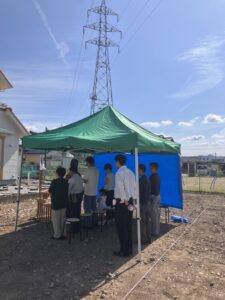 程よい距離を保って仲良く暮らす扶桑町S様邸地鎮祭☆