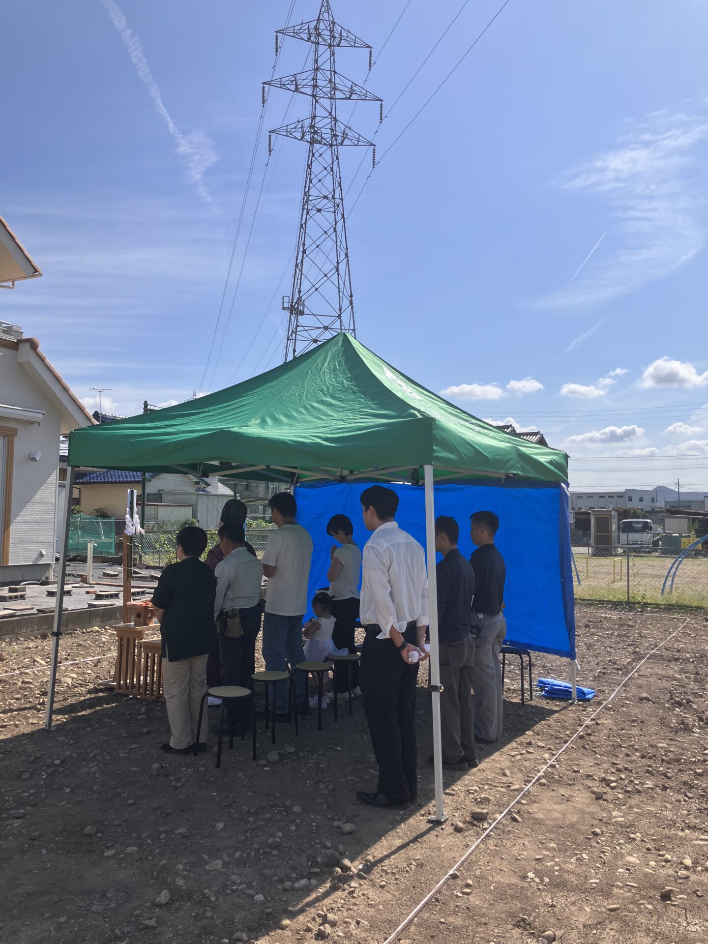 程よい距離を保って仲良く暮らす扶桑町S様邸地鎮祭☆