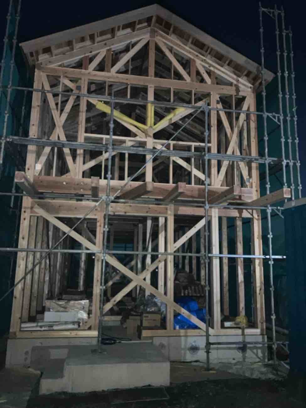 高台に建つ名東区K様邸地鎮祭⭐︎
